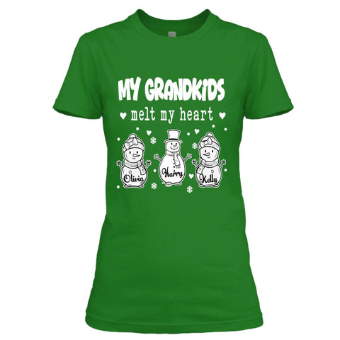 My Grandkids Melt My Heart - Unisex T-Shirt