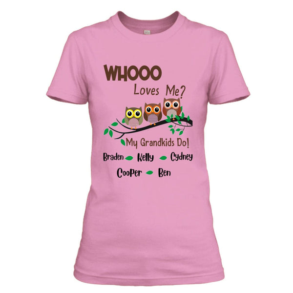 Who Loves Me ? My grandkids - Unisex T-Shirt