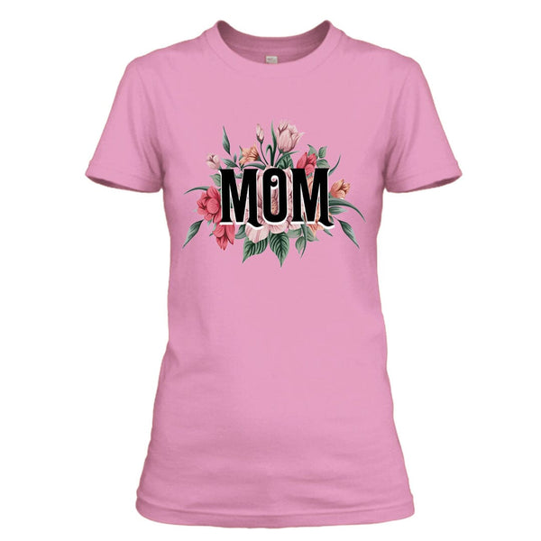 Mom With Flower - Unisex T - Shirt