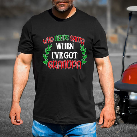 When I've Got Grandpa - Men's T-Shirt