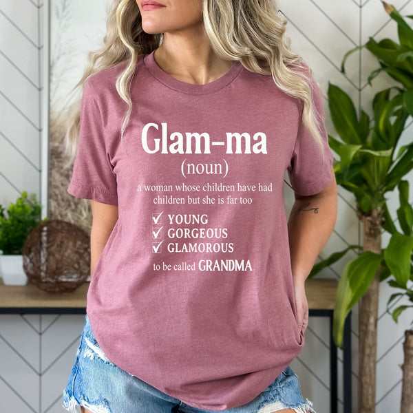 Glam-ma (Noun) - Bella Canvas