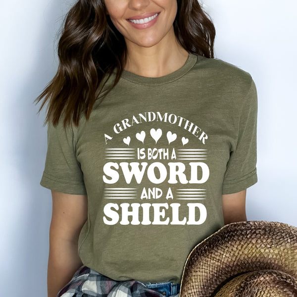 A Grandmother Is Both A Sword And A Shield - Bella Canvas