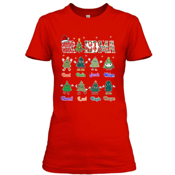 Grandma Christmas Trees - Unisex T-Shirt