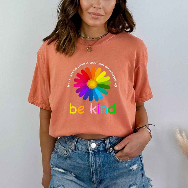 ''In a world where you can'' Bella Canvas