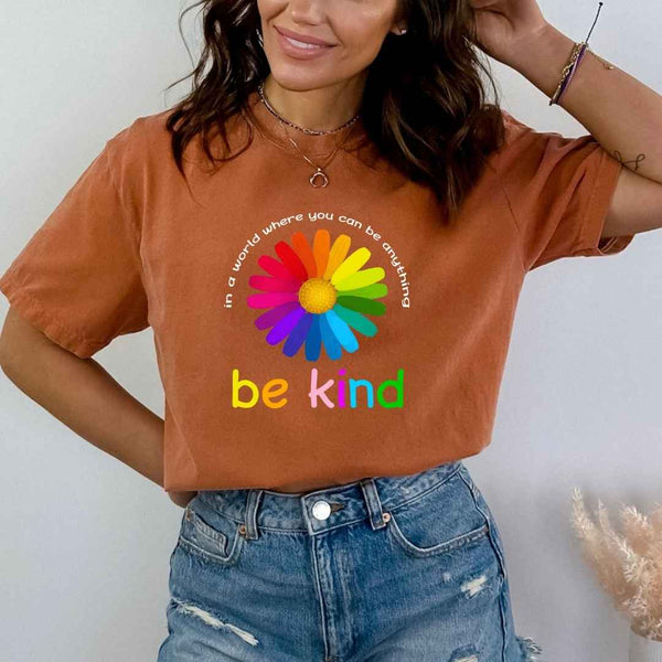 ''In a world where you can'' Bella Canvas