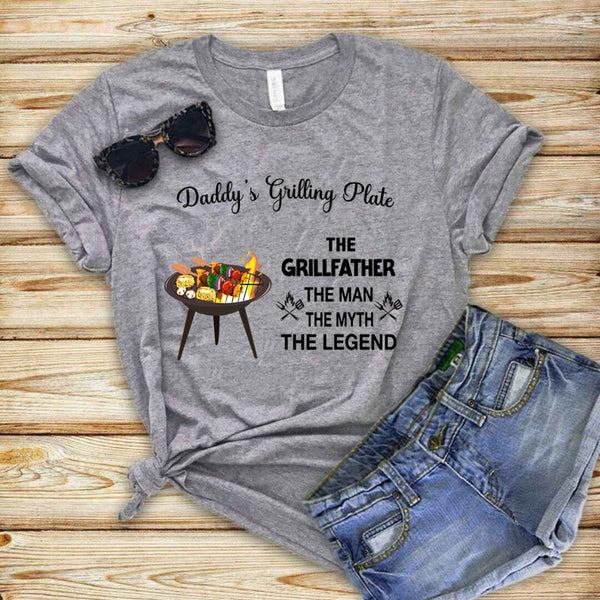 The Grillfather - Unisex T - Shirt