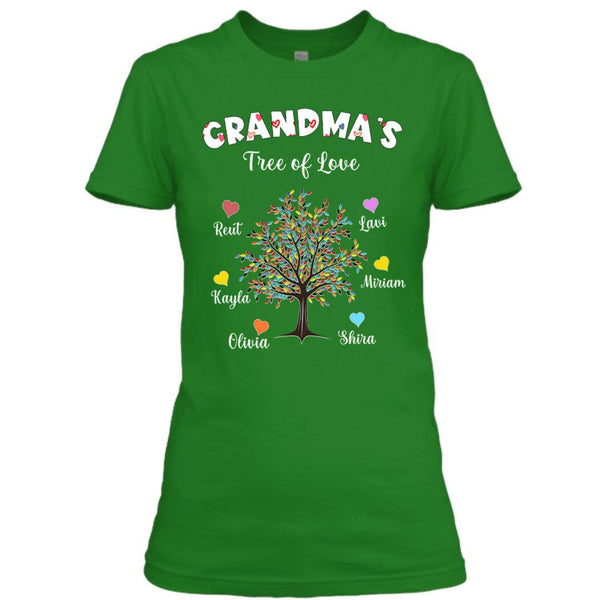 Grandma's Tree Of Love - Unisex T-Shirt