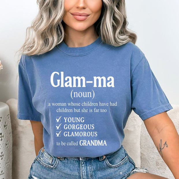 Glam-ma (Noun) - Bella Canvas