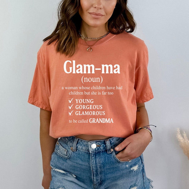 Glam-ma (Noun) - Bella Canvas
