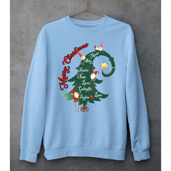 "MERRY CHRISTMAS WITH KIDS"- SWEAT-SHIRT AND HOODIE