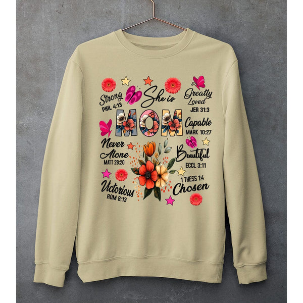She is Mom Greatly Loved Capable Beautiful  - SWEAT-SHIRT AND HOODIE