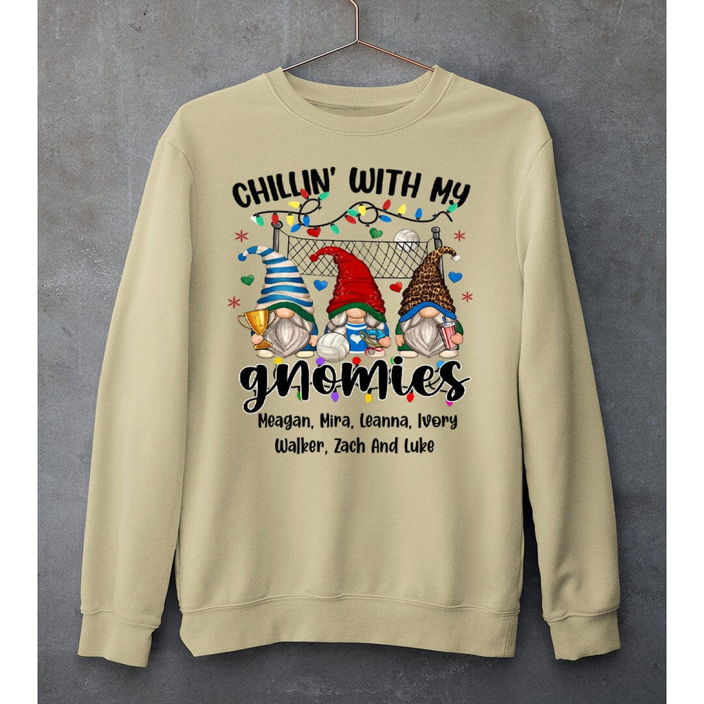 "CHILLIN WITH MY GNOMIES"- SWEAT-SHIRT AND HOODIE
