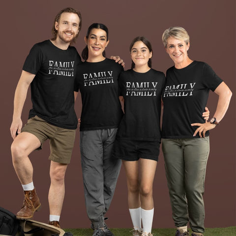 Customized Your Family Name - Custom Tee