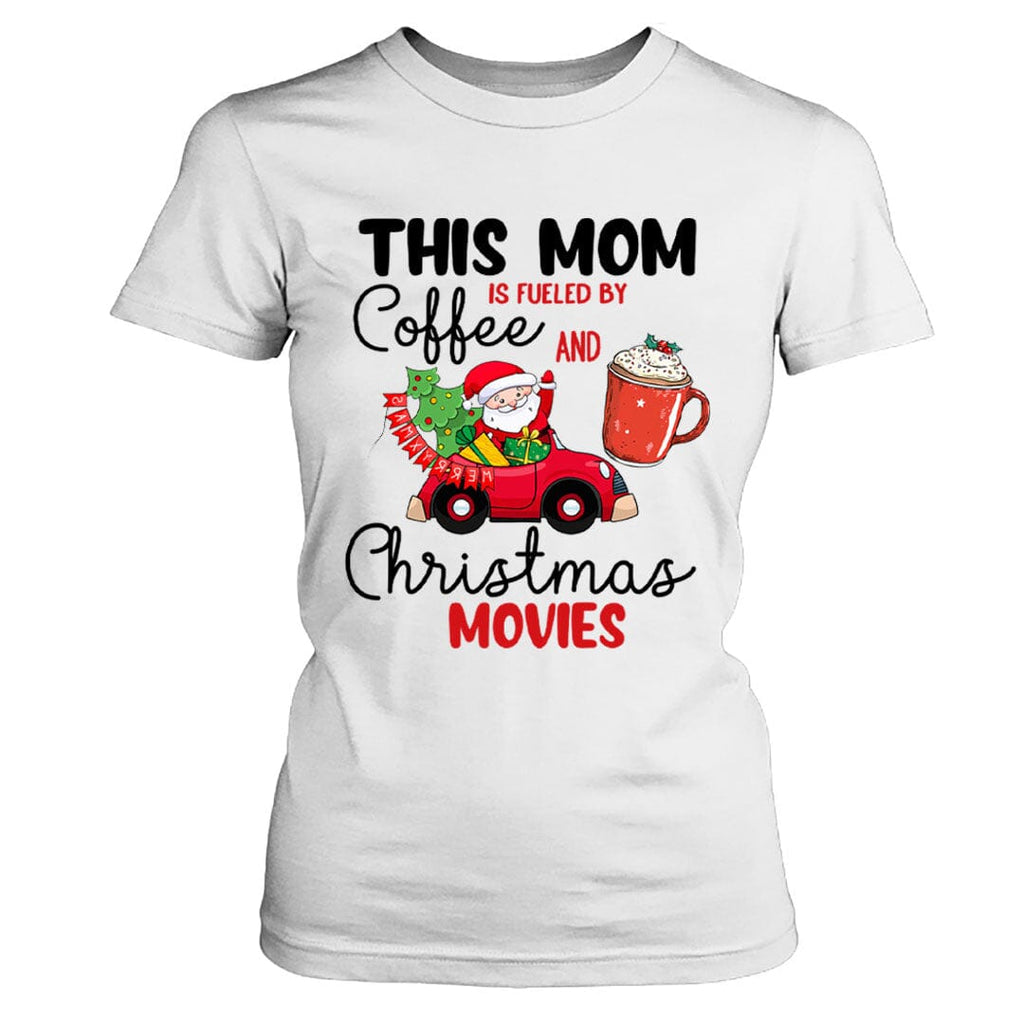 This Mom Is Fuled By Coffee And Christmas - Unisex T-Shirt