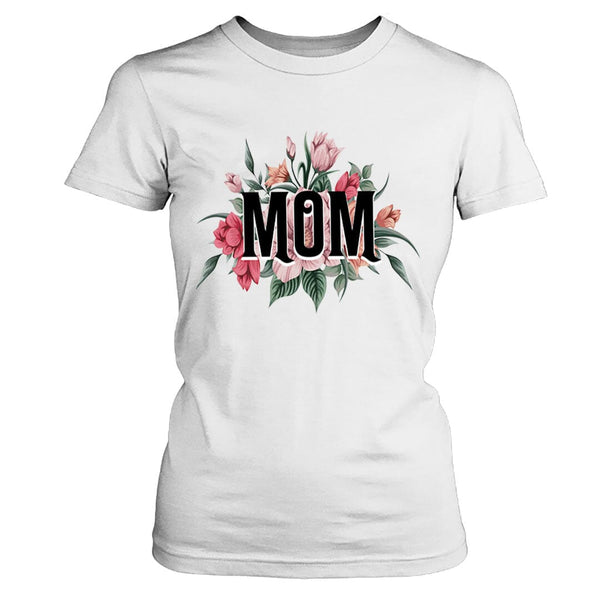 Mom With Flower - Unisex T - Shirt