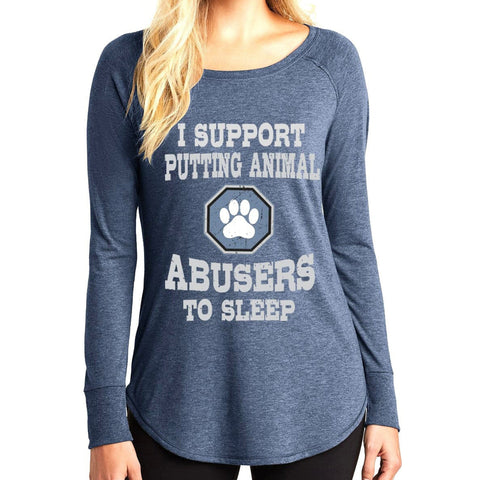 "I Support Putting Animal"- Stylish Long-Sleeve Tee