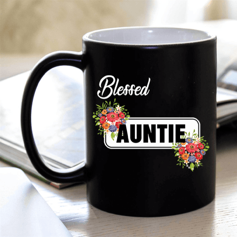 "Blessed Auntie" - Mug Favorite Aunt Collection Is Here...., Buy for your friends and Family(Flat shipping)