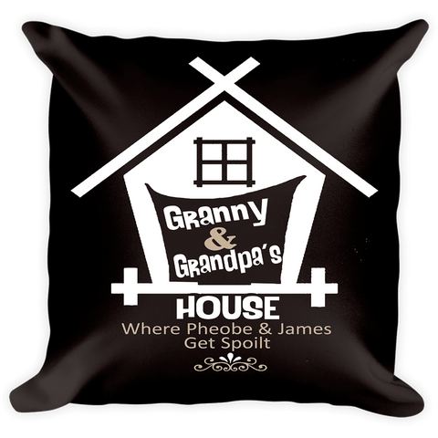 "Granny And Grandpa's House" Custom Pillow Cover