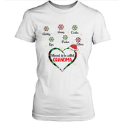 Blessed To Be Called ( Snowflakes ) - Customized Your kids/Grandkids Name