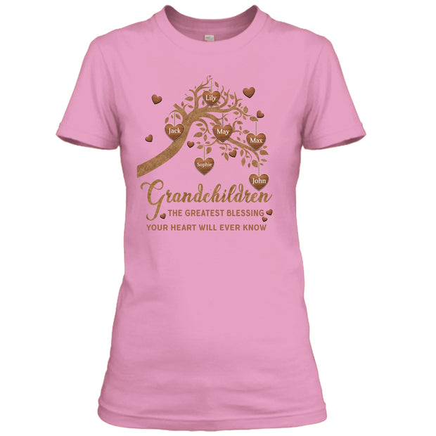 Grandchildren The greatest Blessing - T-Shirt