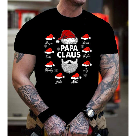 Papa Claus - ( Christmas T- Shirt )