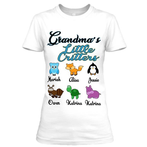 "Grandma's Little Critters"- Custom Tee