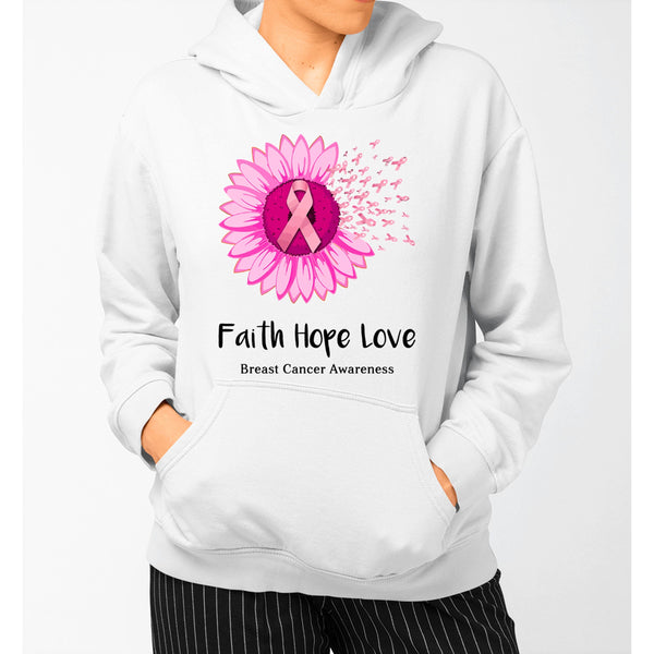 "Faith Hope Love" White T-shirt