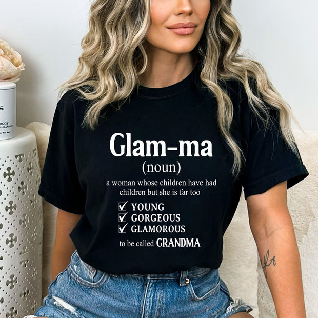 Glam-ma (Noun) - Bella Canvas
