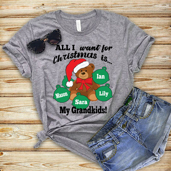 "All I want for Christmas is my Grandkids"