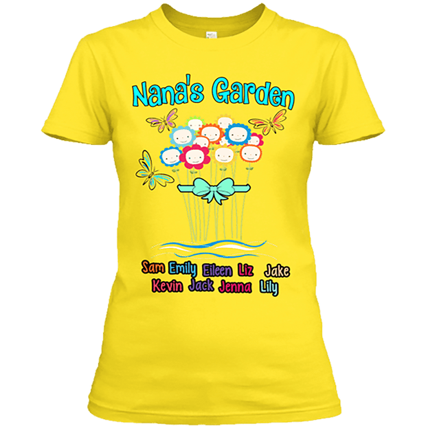 Garden Tshirt - Gold