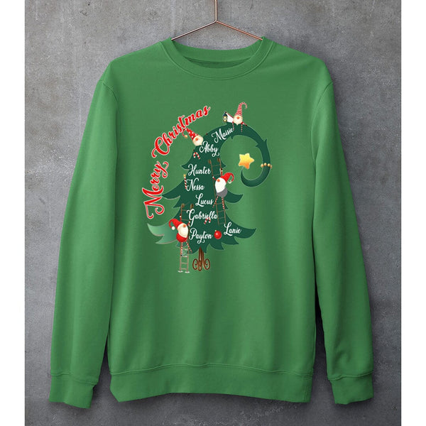 "MERRY CHRISTMAS WITH KIDS"- SWEAT-SHIRT AND HOODIE