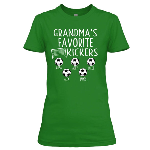 Grandma's Favorite Kickers - Unisex T- Shirt