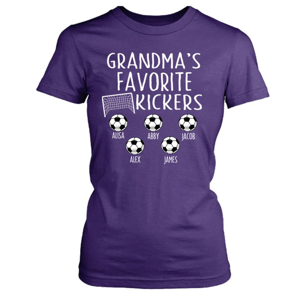 Grandma's Favorite Kickers - Unisex T- Shirt