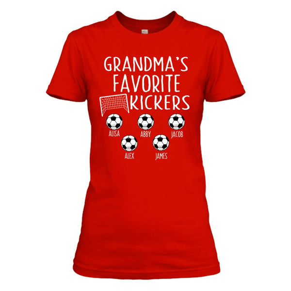 Grandma's Favorite Kickers - Unisex T- Shirt