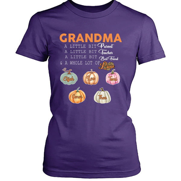 Grandma (A Little Bit Parents )  - Customize Names