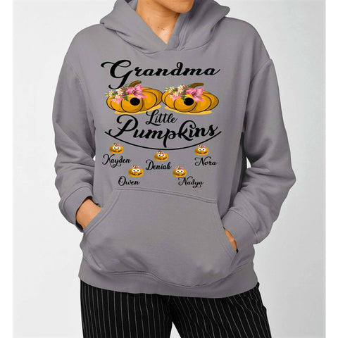 "Grandma Little Pumpkins"-Hoodie.