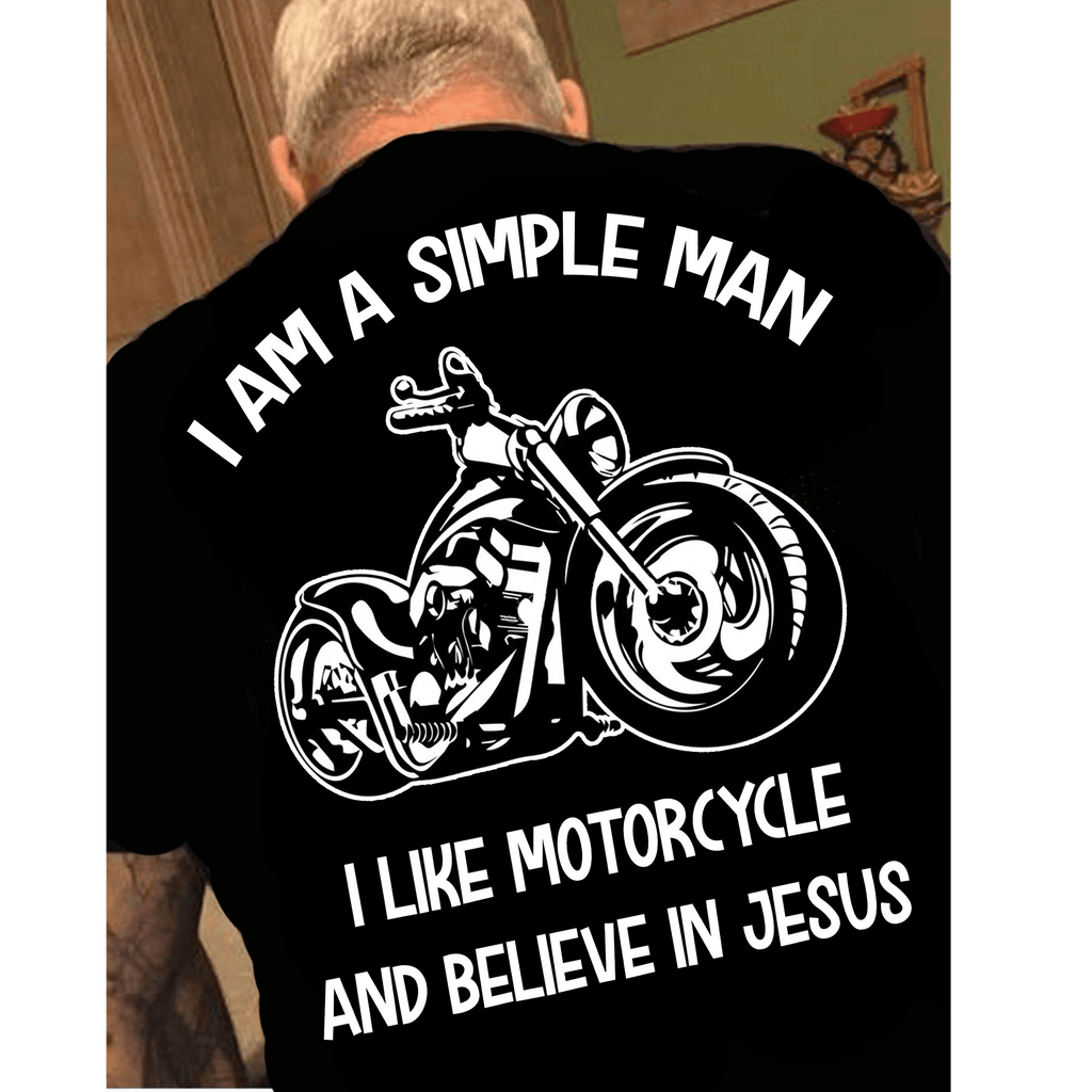 "I AM A SIMPLE MAN" Mens T-shirt