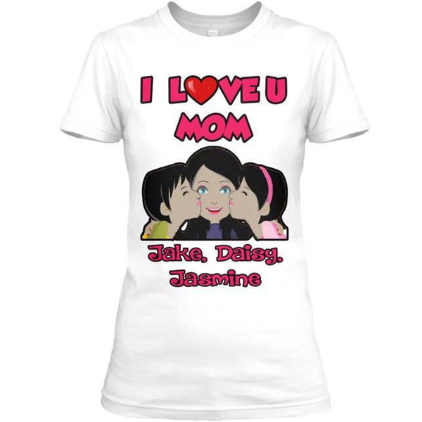 " I love You Mom Tee " Mother's Day Special Custom T-shirt