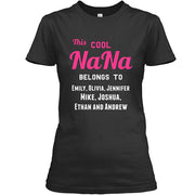 Proud Nana - Custom Tee