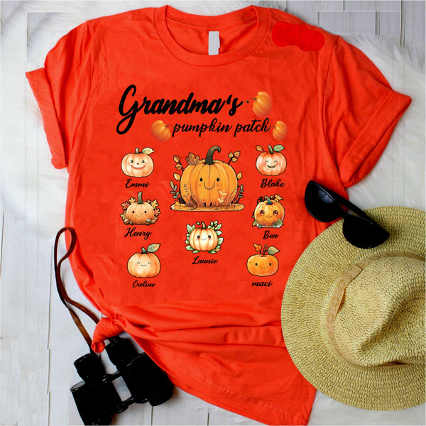 Grandma's Pumpkin Patch - Unisex T-Shirt