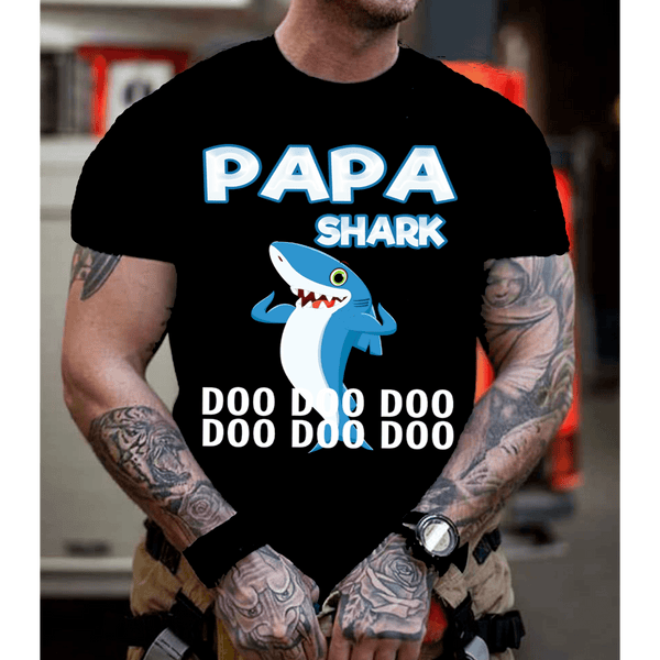 "PAPA SHARK DOO DOO..