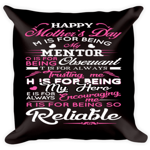 "Mother's Day" Pillow Cover(Flat Shipping)