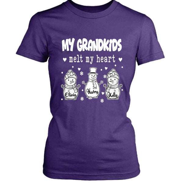 My Grandkids Melt My Heart - Unisex T-Shirt