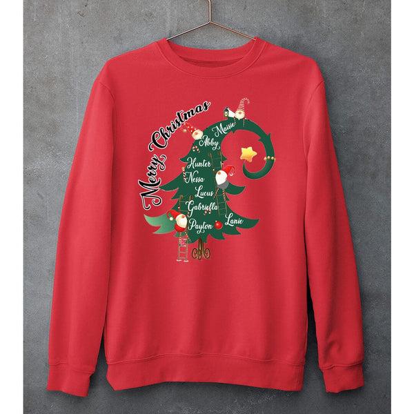 "MERRY CHRISTMAS WITH KIDS"- SWEAT-SHIRT AND HOODIE