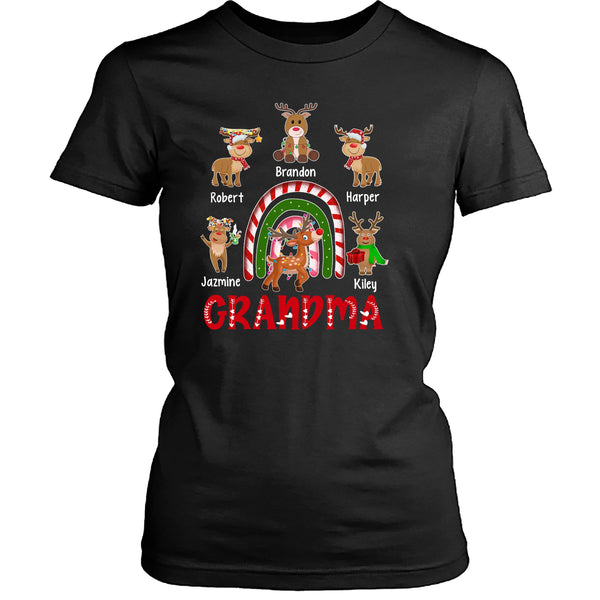 Grandma Reindeer (Christmas Shirt )New Template