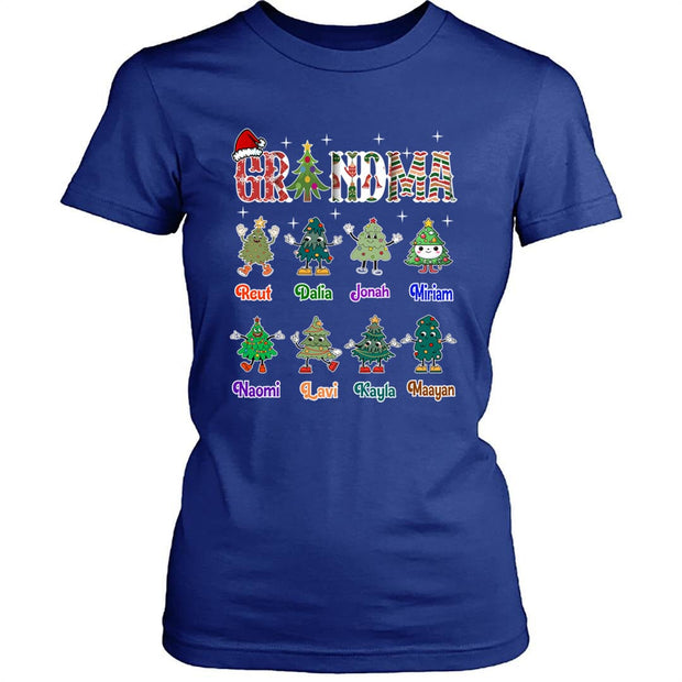 Grandma Christmas Trees - Unisex T-Shirt