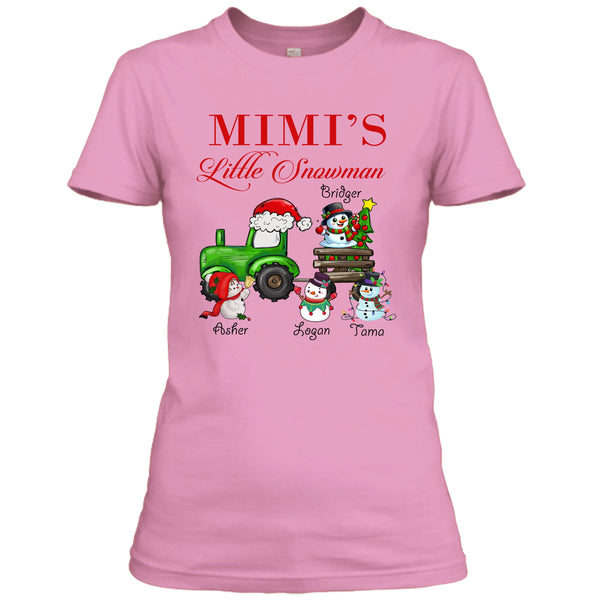 Mimi's Little Snowman - T-Shirt