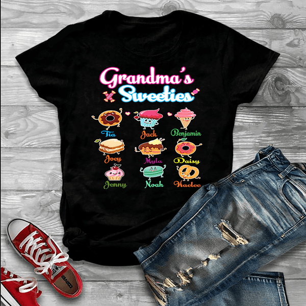 "Grandma's Sweeties"- Custom Tee