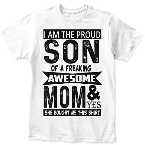 I AM PROUD SON OR DAUGHTER KIDS T-SHIRT (75% OFF Today)