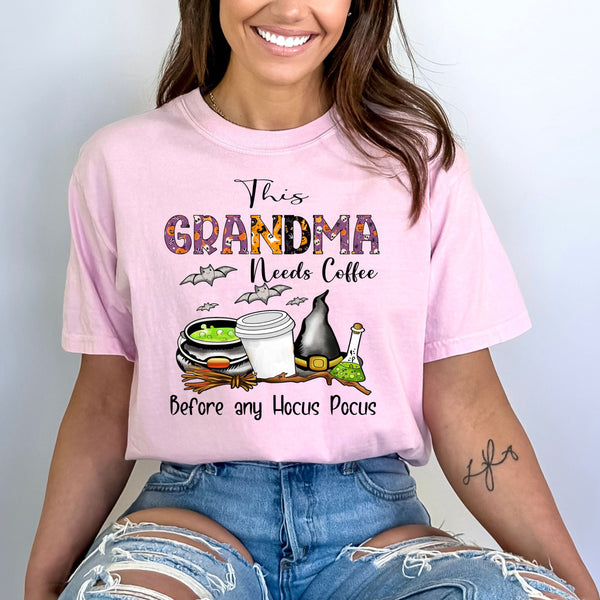 This Grandma Needs Coffee - Bella Canvas